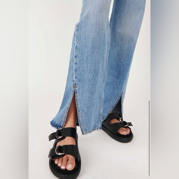 We the Free Slit Straight Jeans, Size 32. - Picture 4 of 6